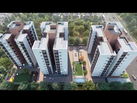 Architectural 3D Visualization showing interior and exterior details